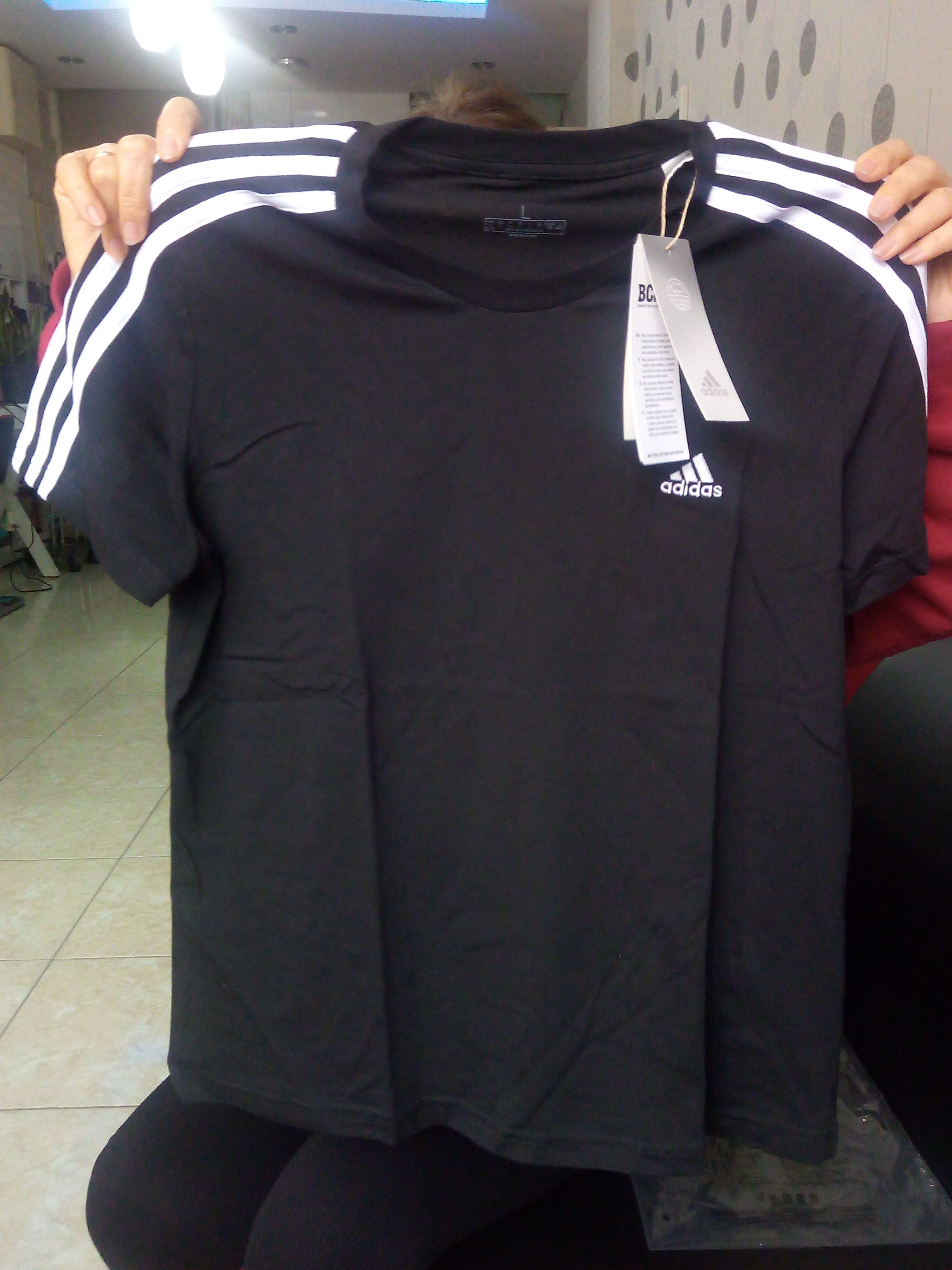 تیشرت زنانه مشکی آدیداس | GL0784-X photo review